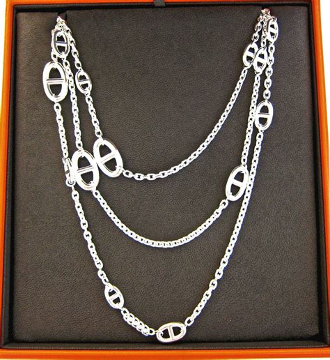 hermes silver jewelry